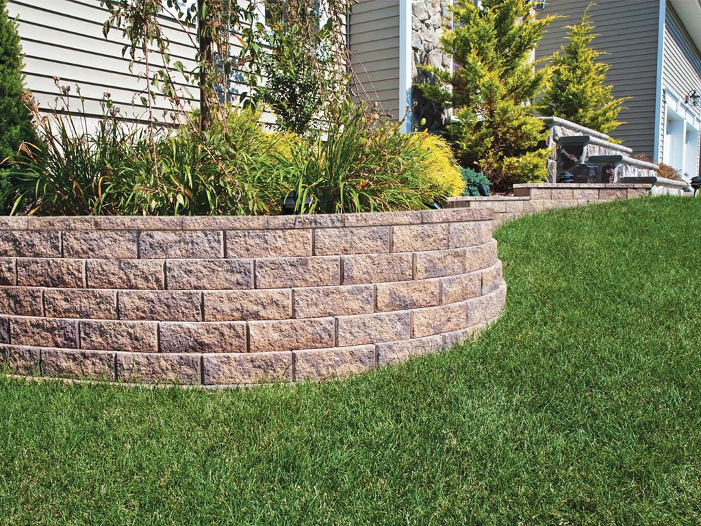 Masters Concrete Hardscapes Liberty Stone Garden Wall