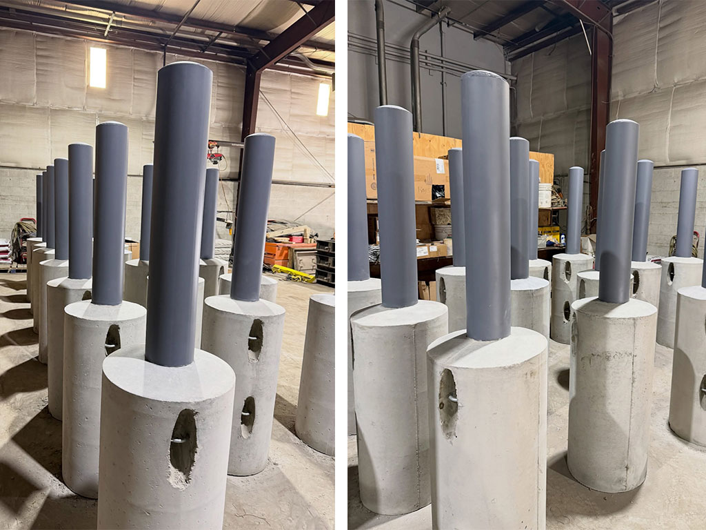 Precast Safety Bollards